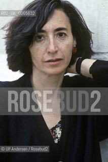 American writer Francine Prose. Paris, September 2, 1993 - ©Ulf Andersen/Rosebud2