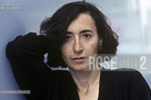 American writer Francine Prose. Paris, September 2, 1993 - ©Ulf Andersen/Rosebud2