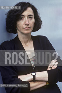 American writer Francine Prose. Paris, September 2, 1993 - ©Ulf Andersen/Rosebud2