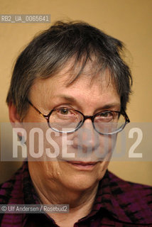 American writer Annie Proulx. Lyon, May 26, 2008 - ©Ulf Andersen/Rosebud2