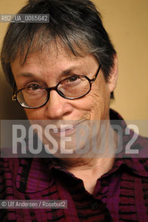 American writer Annie Proulx. Lyon, May 26, 2008 - ©Ulf Andersen/Rosebud2