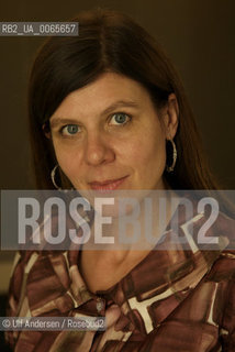 Belgian writer Anne Provoost. Paris, September 8, 2009 - ©Ulf Andersen/Rosebud2