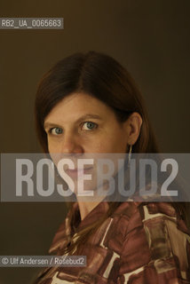 Belgian writer Anne Provoost. Paris, September 8, 2009 - ©Ulf Andersen/Rosebud2