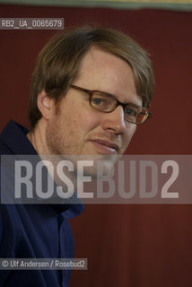 American writer Eric Puchner. Paris, September 27, 2008 - ©Ulf Andersen/Rosebud2