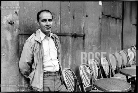 Argentinian writer Manuel Puig. Paris, June 1, 1981 - ©Ulf Andersen/Rosebud2