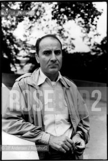 Argentinian writer Manuel Puig. Paris, June 1, 1981 - ©Ulf Andersen/Rosebud2