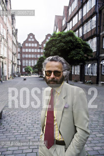 German writer Fritz Raddatz. Hamburg, September 21, 1988 - ©Ulf Andersen/Rosebud2