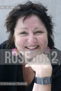 Norwegian writer Anne B. Ragde. Paris, June 25, 2009 - ©Ulf Andersen/Rosebud2