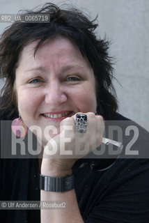 Norwegian writer Anne B. Ragde. Paris, June 25, 2009 - ©Ulf Andersen/Rosebud2