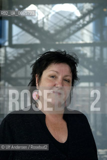 Norwegian writer Anne B. Ragde. Paris, June 25, 2009 - ©Ulf Andersen/Rosebud2