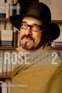 Afghan writer Atiq Rahimi. Paris, November 10, 2008 - ©Ulf Andersen/Rosebud2