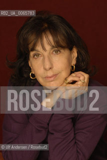 Italian writer Elisabetta Rasy. Paris, January 19, 2010 - ©Ulf Andersen/Rosebud2