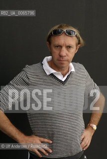 French writer Vincent Ravalec. Paris, July 4, 2008 ©Ulf Andersen/Rosebud2