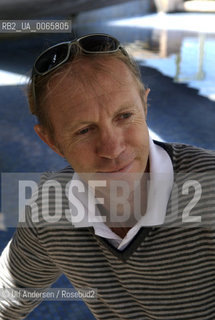 French writer Vincent Ravalec. Paris, July 4, 2008 ©Ulf Andersen/Rosebud2