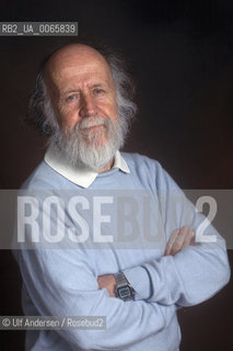 French Canadian astrophysician and writer Hubert Reeves. Paris, October 9, 1997 - ©Ulf Andersen/Rosebud2