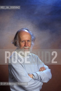 French Canadian astrophysician and writer Hubert Reeves. Paris, October 9, 1997 - ©Ulf Andersen/Rosebud2