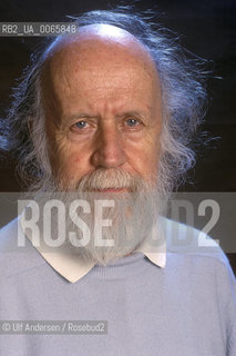 French Canadian astrophysician and writer Hubert Reeves. Paris, October 9, 1997 - ©Ulf Andersen/Rosebud2