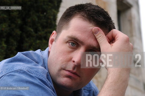 American writer Elwood Reid. Paris, May 4, 2005 - ©Ulf Andersen/Rosebud2