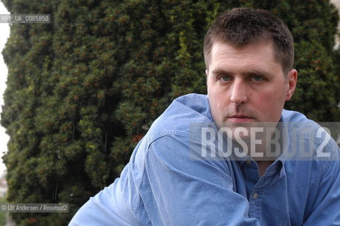 American writer Elwood Reid. Paris, May 4, 2005 - ©Ulf Andersen/Rosebud2