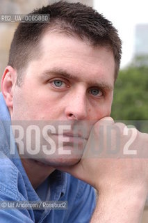 American writer Elwood Reid. Paris, May 4, 2005 - ©Ulf Andersen/Rosebud2