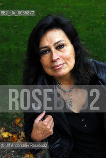 Colombian writer Laura Restrepo. Paris, October 10, 2006 - ©Ulf Andersen/Rosebud2