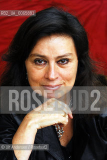 Colombian writer Laura Restrepo. Paris, October 10, 2006 - ©Ulf Andersen/Rosebud2