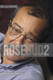 Brazilian writer Joao Ubaldo Ribeiro. Paris, March 20, 2002 - ©Ulf Andersen/Rosebud2