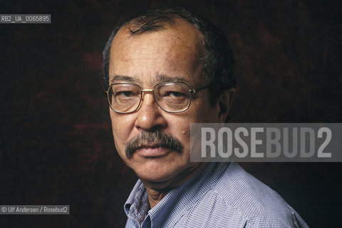 Brazilian writer Joao Ubaldo Ribeiro. Paris, March 20, 2002 - ©Ulf Andersen/Rosebud2