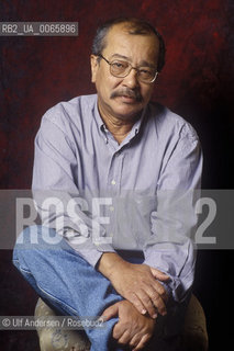 Brazilian writer Joao Ubaldo Ribeiro. Paris, March 20, 2002 - ©Ulf Andersen/Rosebud2