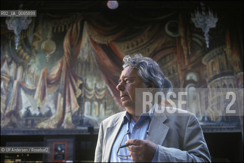 Canadian writer Mordecai Richler. Paris, September 10, 1999 - ©Ulf Andersen/Rosebud2