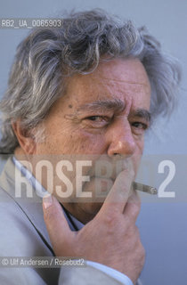 Canadian writer Mordecai Richler. Paris, September 10, 1999 - ©Ulf Andersen/Rosebud2