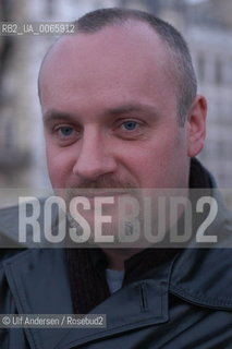 Irish writer Keith Ridgway. Paris, January  10, 2004 - ©Ulf Andersen/Rosebud2