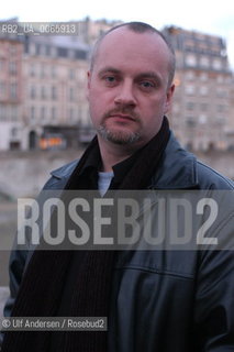 Irish writer Keith Ridgway. Paris, January  10, 2004 - ©Ulf Andersen/Rosebud2