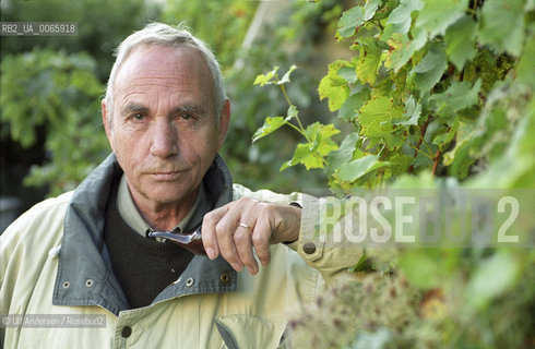 Danish writer Jorn Riel. Paris, September 19, 2000 - ©Ulf Andersen/Rosebud2