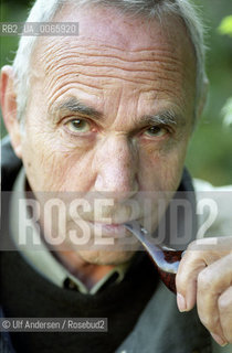 Danish writer Jorn Riel. Paris, September 19, 2000 - ©Ulf Andersen/Rosebud2