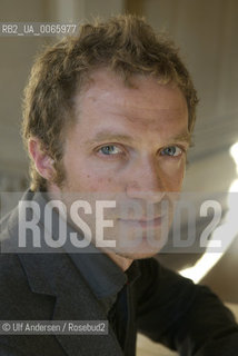 English writer Tom Rob Smith. Lyon, April 10, 2010 - ©Ulf Andersen/Rosebud2