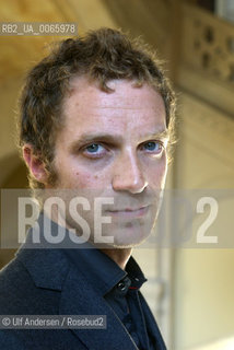 English writer Tom Rob Smith. Lyon, April 10, 2010 - ©Ulf Andersen/Rosebud2