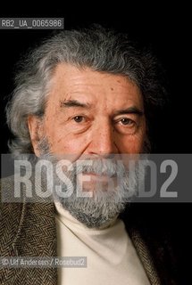 French writer Alain Robbe Grillet. Paris, February 21, 1994 - ©Ulf Andersen/Rosebud2