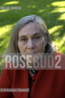 American writer Marylinne Robinson. Paris, July 7, 2009 - ©Ulf Andersen/Rosebud2