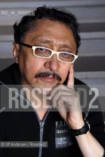 Mexican writer Sergio Gonzalez Rodriguez. Paris, September 25, 2010 - ©Ulf Andersen/Rosebud2
