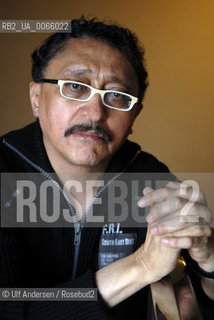 Mexican writer Sergio Gonzalez Rodriguez. Paris, September 25, 2010 - ©Ulf Andersen/Rosebud2
