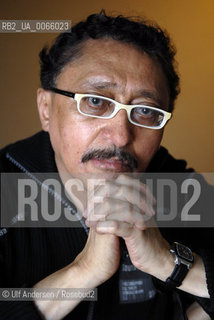 Mexican writer Sergio Gonzalez Rodriguez. Paris, September 25, 2010 - ©Ulf Andersen/Rosebud2