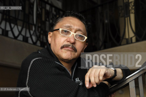 Mexican writer Sergio Gonzalez Rodriguez. Paris, September 25, 2010 - ©Ulf Andersen/Rosebud2
