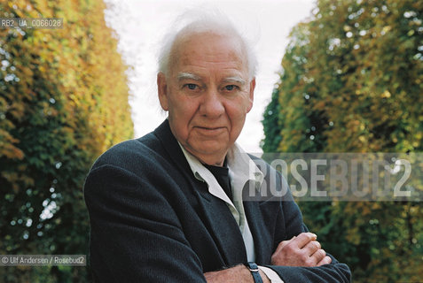 Canadian writer Leon Rooke. Paris, October 19, 2002 - ©Ulf Andersen/Rosebud2