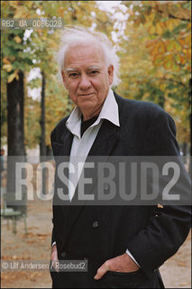 Canadian writer Leon Rooke. Paris, October 19, 2002 - ©Ulf Andersen/Rosebud2