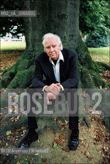 Canadian writer Leon Rooke. Paris, October 19, 2002 - ©Ulf Andersen/Rosebud2