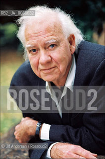 Canadian writer Leon Rooke. Paris, October 19, 2002 - ©Ulf Andersen/Rosebud2