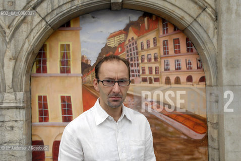 Portuguese writer Pedro Rosa Mendes. Lyon, May 29, 2008 - ©Ulf Andersen/Rosebud2