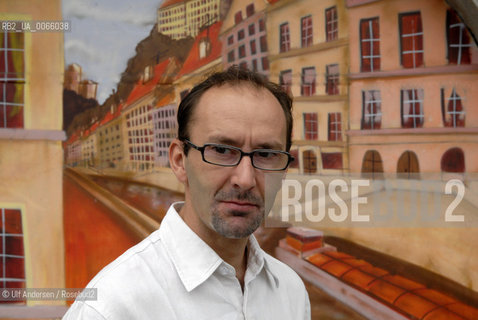 Portuguese writer Pedro Rosa Mendes. Lyon, May 29, 2008 - ©Ulf Andersen/Rosebud2