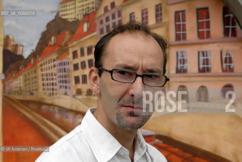Portuguese writer Pedro Rosa Mendes. Lyon, May 29, 2008 - ©Ulf Andersen/Rosebud2
